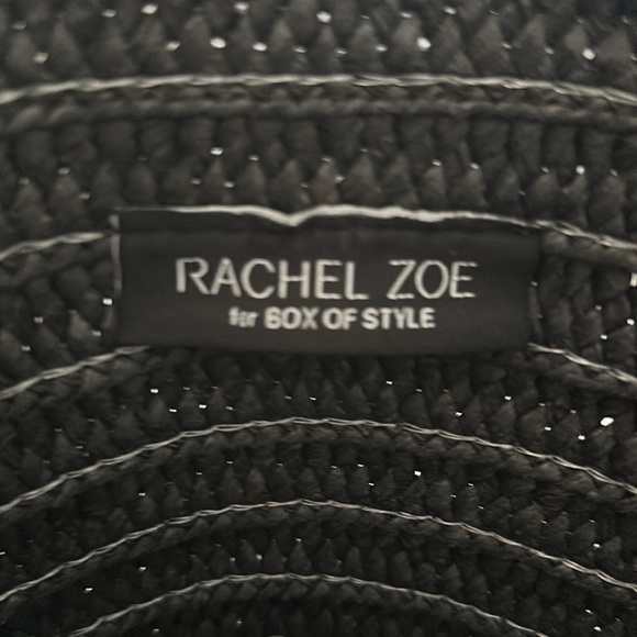 Black and White Rachel Zoe designer Beach bag tote - Picture 3 of 8